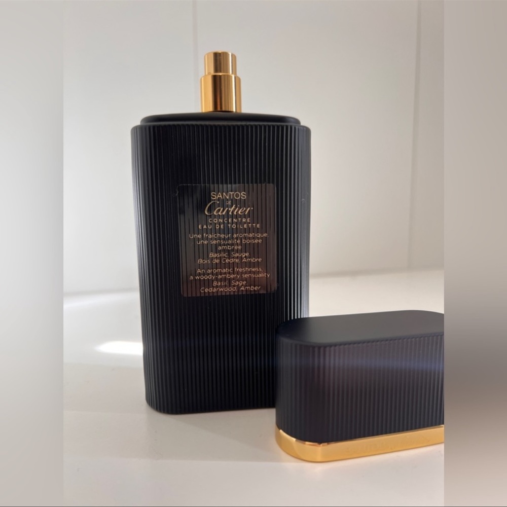 Cartier SANTOS CONCENTRE EAU DE TOILETTE 100ml 3.3 Never Used
